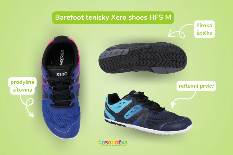 Barefoot tenisky Xero HFS M